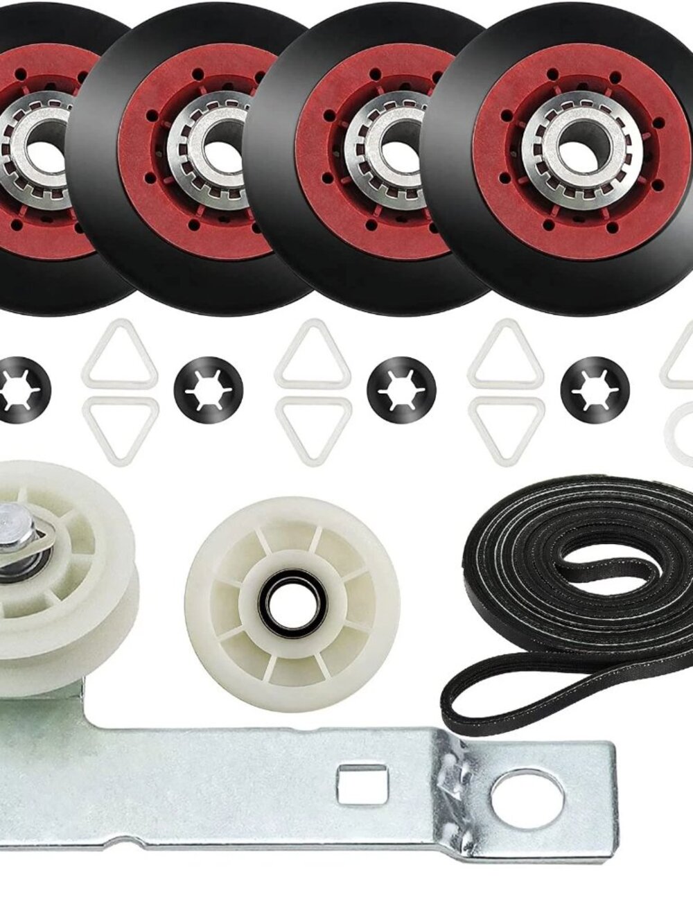 [Newest] 4392067 Dryer Repair Kit and W10837240 Dryer Idler Pulley for Maytag